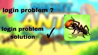 pocket ant mod login problem solution ✓