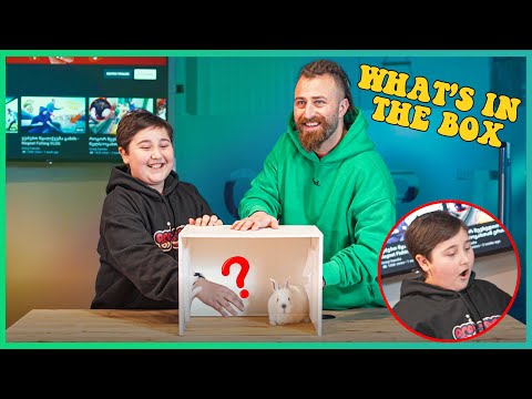 რა დევს ყუთში @datunakalichavaსთან - უსაყვარლესი რეაქციებით 😆