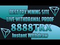 🔥Best tron mining website 2022 | ☑️Get 8888 TRX for Free