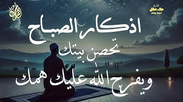 لتبدأ يومك بالبركة والرزق - أذكار الصباح  [ وسبح بحمد ربك بالعشي والإبكار ]  بصوت القارئ علاء عقل