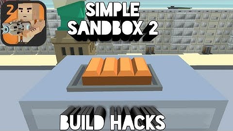 Top 10 Food Build Hacks! (Simple Sandbox 2)