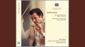 Mendelssohn: String Symphony No. 9 in C Minor, MWV N9: 1. Allegro moderato