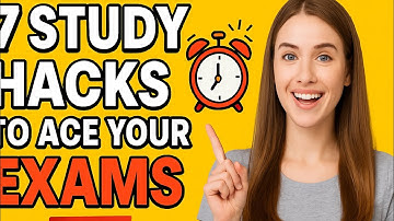7 Study Hacks to Ace Your Exams Fast!