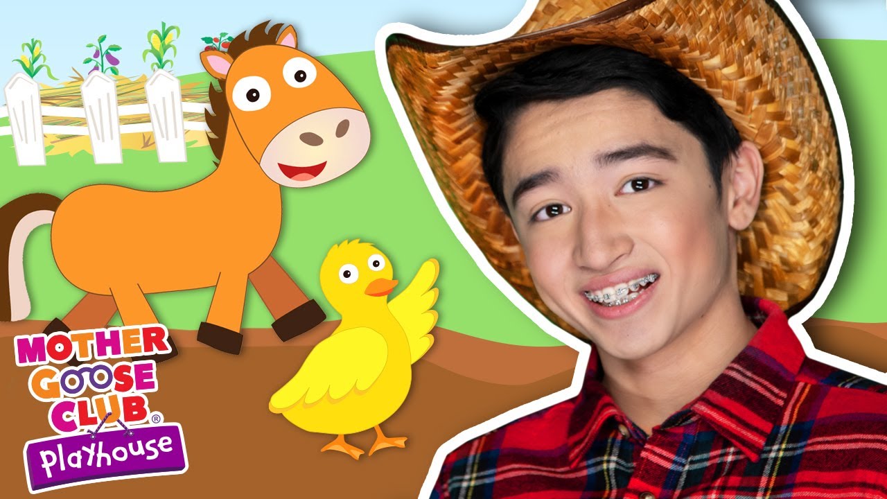 Old MacDonald Had a Farm + More | Mother Goose Club Nursery Playhouse
