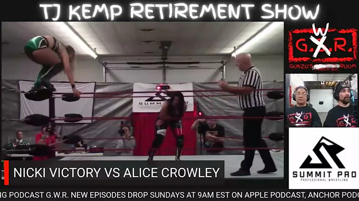 ALICE CROWLEY(C) VS NICKI VICTORY AT SUMMIT PRO WR...