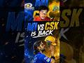 MS Dhoni Is Back 🔥 | MI vs CSK#ipl2026 #MSDhoni #MIvsCSK #DhoniIsBack 🔥