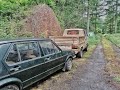 CLASSIC VOLKSWAGEN T24 CAMPER! ABANDONED WW2 AREA....