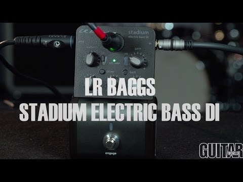 LR Baggs Stadium Electric Bass DI - Guitar World Demo - YouTube