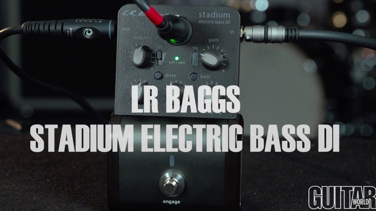 LR Baggs Stadium Electric Bass DI - Guitar World Demo - YouTube