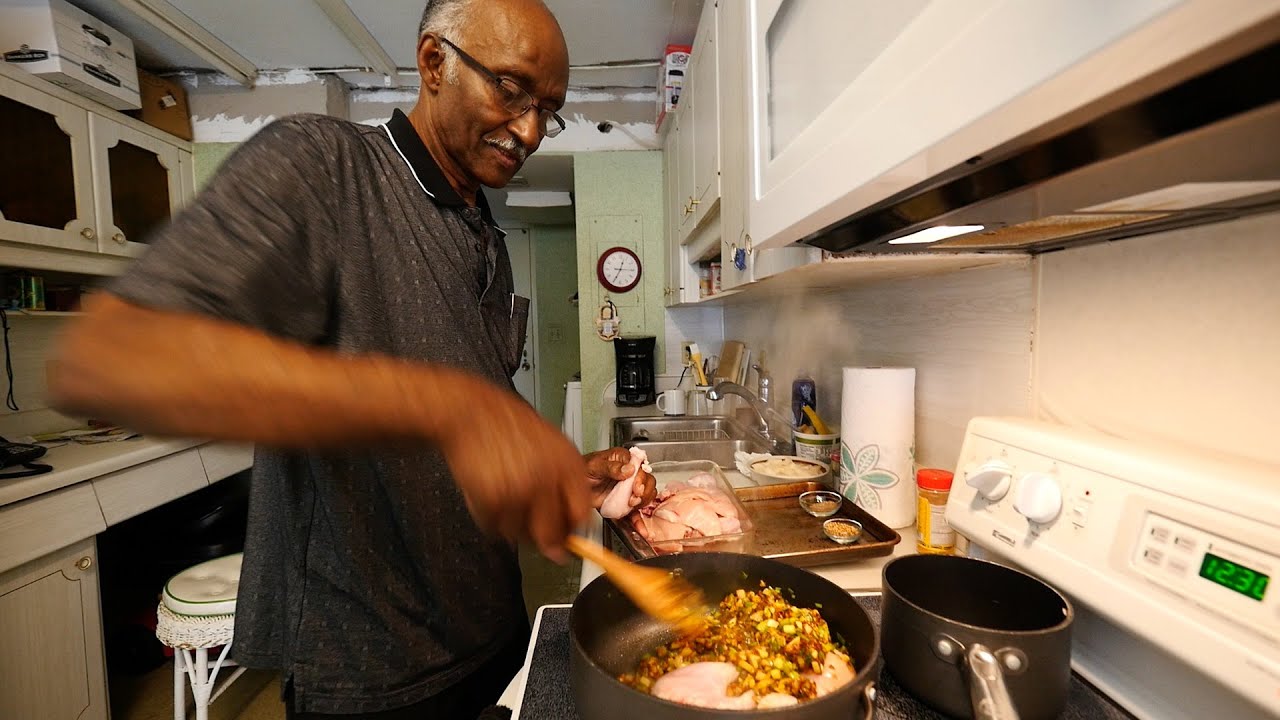 Growing up in Jamaica and How to Cook Indian Chicken Curry - YouTube