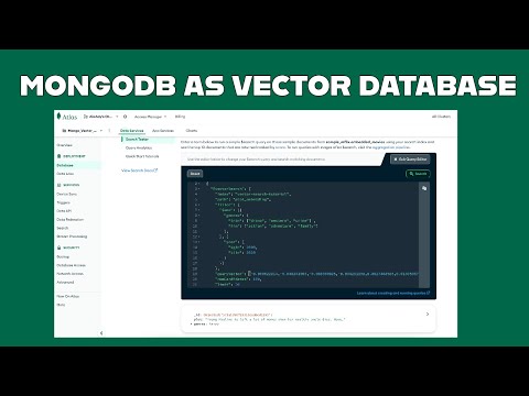 MONGO-DB AS VECTOR