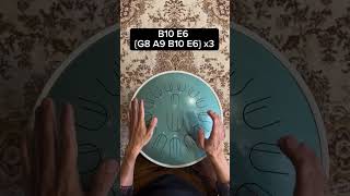 Tutorial #4: Game of Thrones. How to play on steel tongue drum New Wave 15. screenshot 4