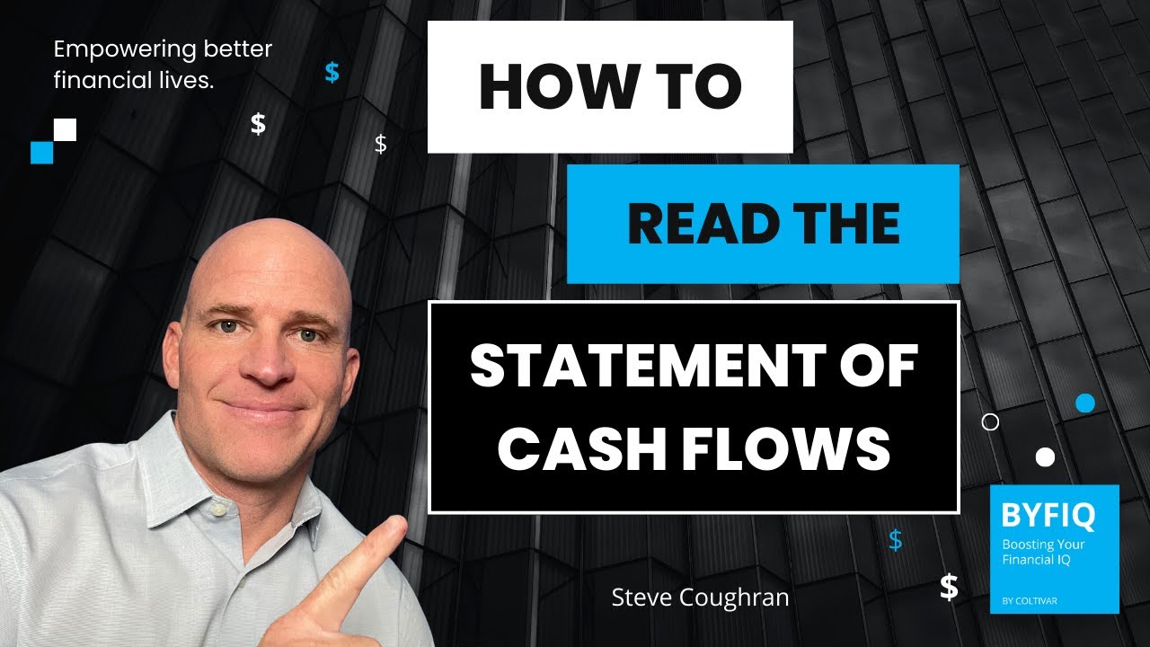 How to Read the Statement of Cash Flows - YouTube