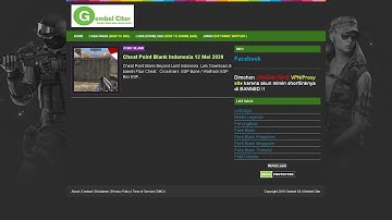 TUTORIAL | Cara Download Cheat Di Gembel Cit