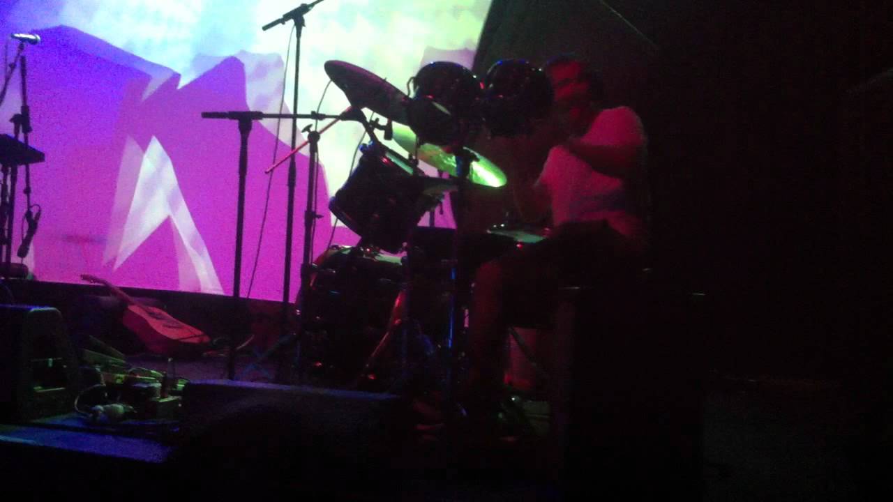 Chuck Palmer on drums (LIVE with RJD2 @ Terminal 5, NYC)