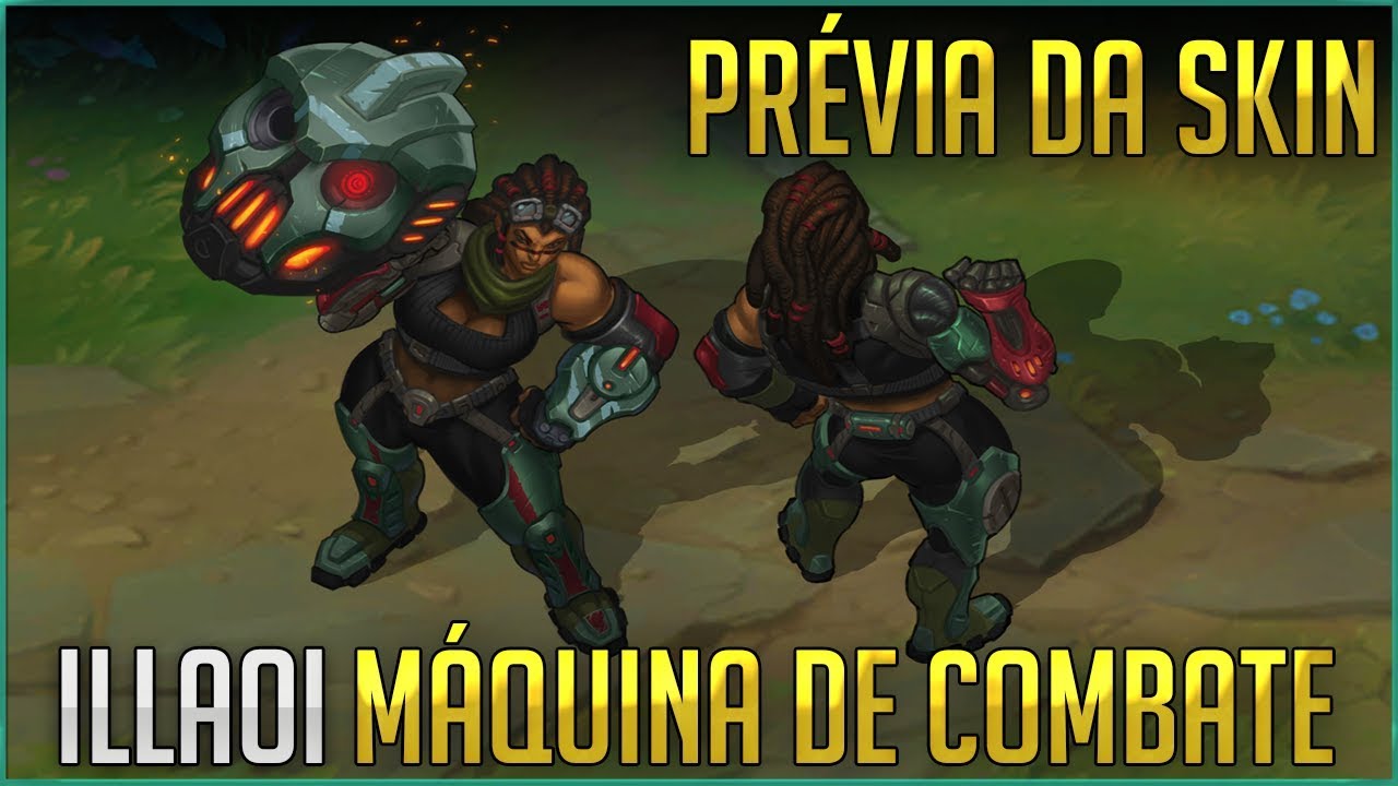 League of Legends  Nova prévia da Illaoi da Resistência mostra