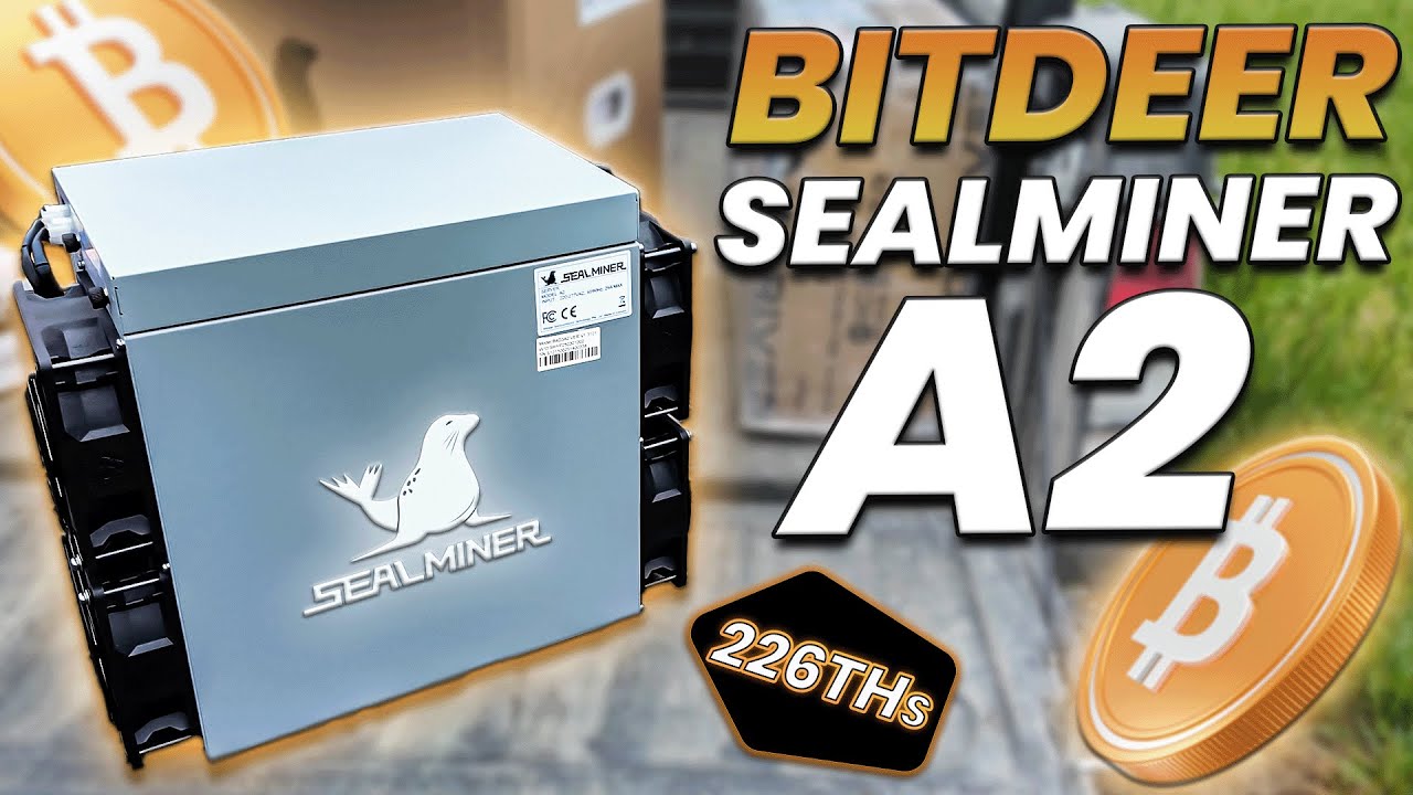 Bitdeer Sealminers better than Bitmain Antminers?! Bitdeer Sealminer A2  Review