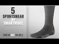 Top 10 Smartwool Sportswear [2018]: Smartwool Men Hike Light Crew Socks