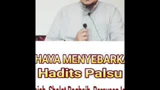Bahaya menyebarkan Hadits palsu (Puasa Rajab, Sholat Roghaib, Perayaan Isra' Mi'raj) Ustadz Sofyan