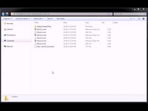 FileToFolder Context Menu Operation