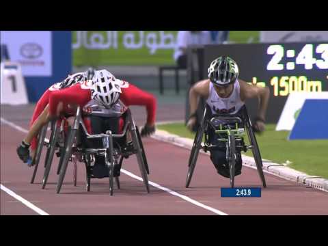 Men's 1,500m T52 | final |  2015 IPC Athletics World Championships Doha