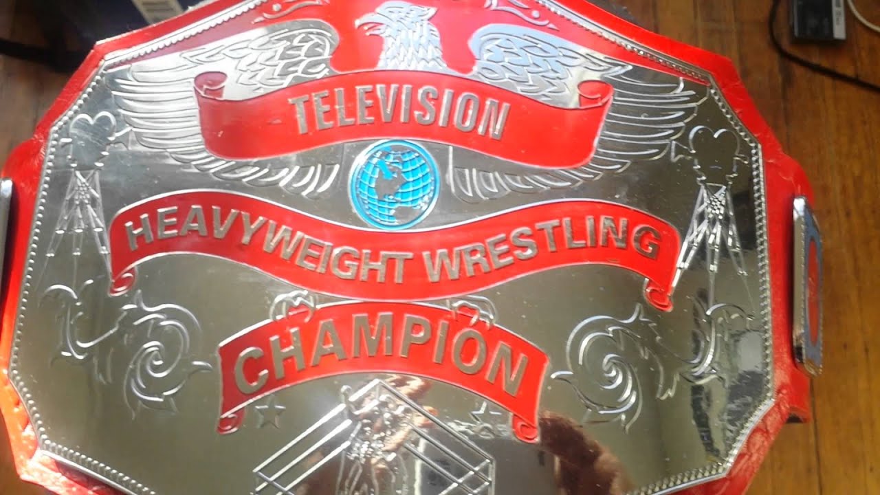NWA World Television Championship Belt YouTube