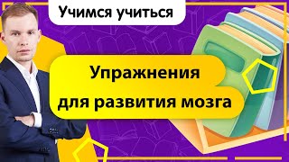 Упражнения для развития мозга и интеллекта детей | Учимся учиться | Тренируем интеллект