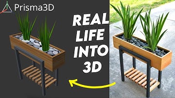 MEMBUAT OBJEK 3D di Android (Desain Planter Box Tanaman Hias) - Prisma3D Tips Texture