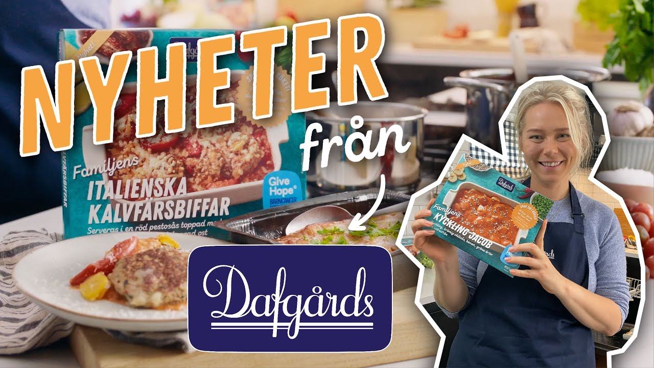 Dafgårds nya familjerätter! - YouTube
