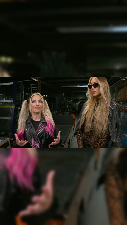 Alexa Bliss feels it would bode well for her & Charlotte Flair to be on the same page #wwe #shorts