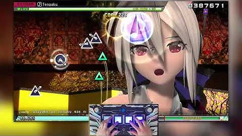 SDVX controllers work pretty good for Project Diva | 天樂 [Tengaku] Extreme Perfect [Mega Mix+]
