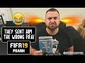 They sent him the wrong FIFA! (FIFA 19 prank)