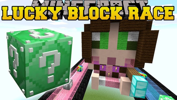 SuperGirlyGamer lucky block Mod 1.7.10, 1.7.2