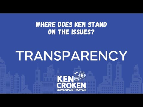 Transparency | Ken for Davenport