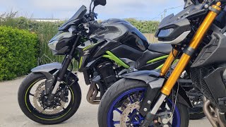 MT09sp REMAP VS Z900 REMAP | HIGHWAY FULL THROTTLE  @KBIKER