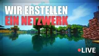 Minecraft Netzwerk programmieren | 🔴 LIVE