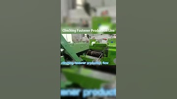 Clinching Fastener Production Line Self Clinching Nuts Studs Standoffs