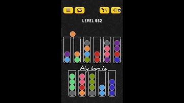 ball sort puzzle level 962