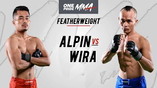 ALPIN PUTRA PINEM VS WIRA SWANDI GEA || FULL FIGHT ONE PRIDE MMA 70 LOCAL PRIDE #5 JAKARTA