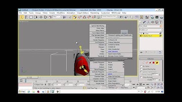 3dsmax sided model made ​​of two-sided