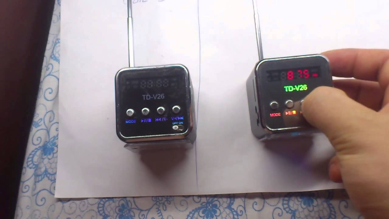 td v26 speaker