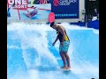 How to ride stand up on the flowrider