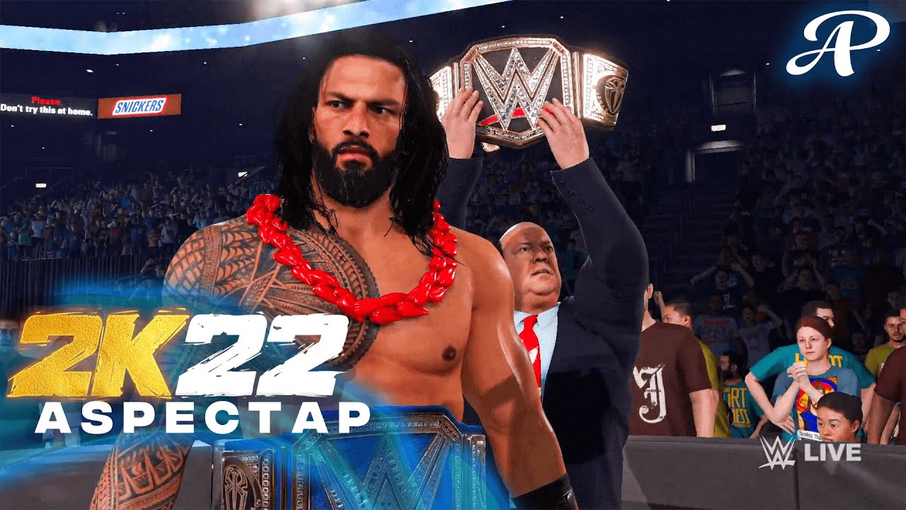 WWE 2K22 - Roman Reigns & Brock Lesnar Mods! (PC Mods) 