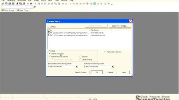 Processing a batch in OCLC