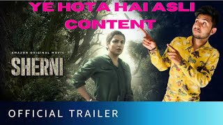 Sherni Trailer Review I Vidya Balan L Vijay Raj I Pk Reacts