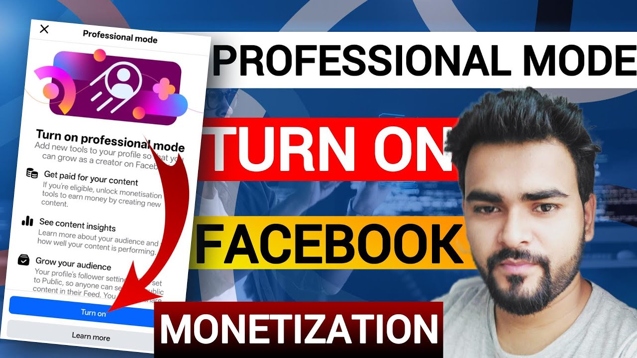 Facebook Professional Mode On Kaise Kare?| how to turn on Facebook ...