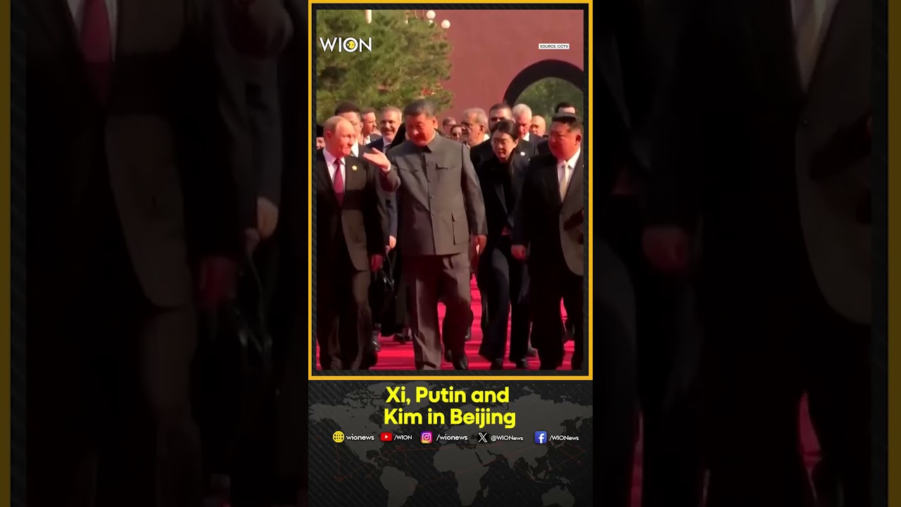 China Military Day Parade: Xi, Putin And Kim Appear Together For First Time At Beijing’s Parade
