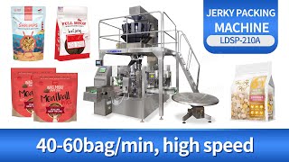 Automatic Jerky Rotary Type Premade Pouch Doypack Granule Packing Packaging Machine