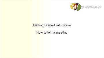 How to Join a Zoom Meeting