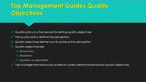 ISO 9001:2015 "Leadership" Section 5  by Sherri Ga...
